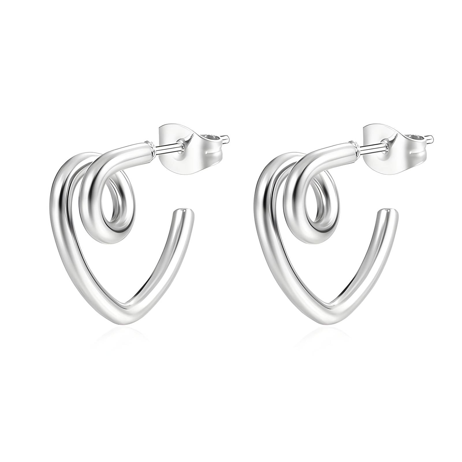 Earrings, Stainless Steel