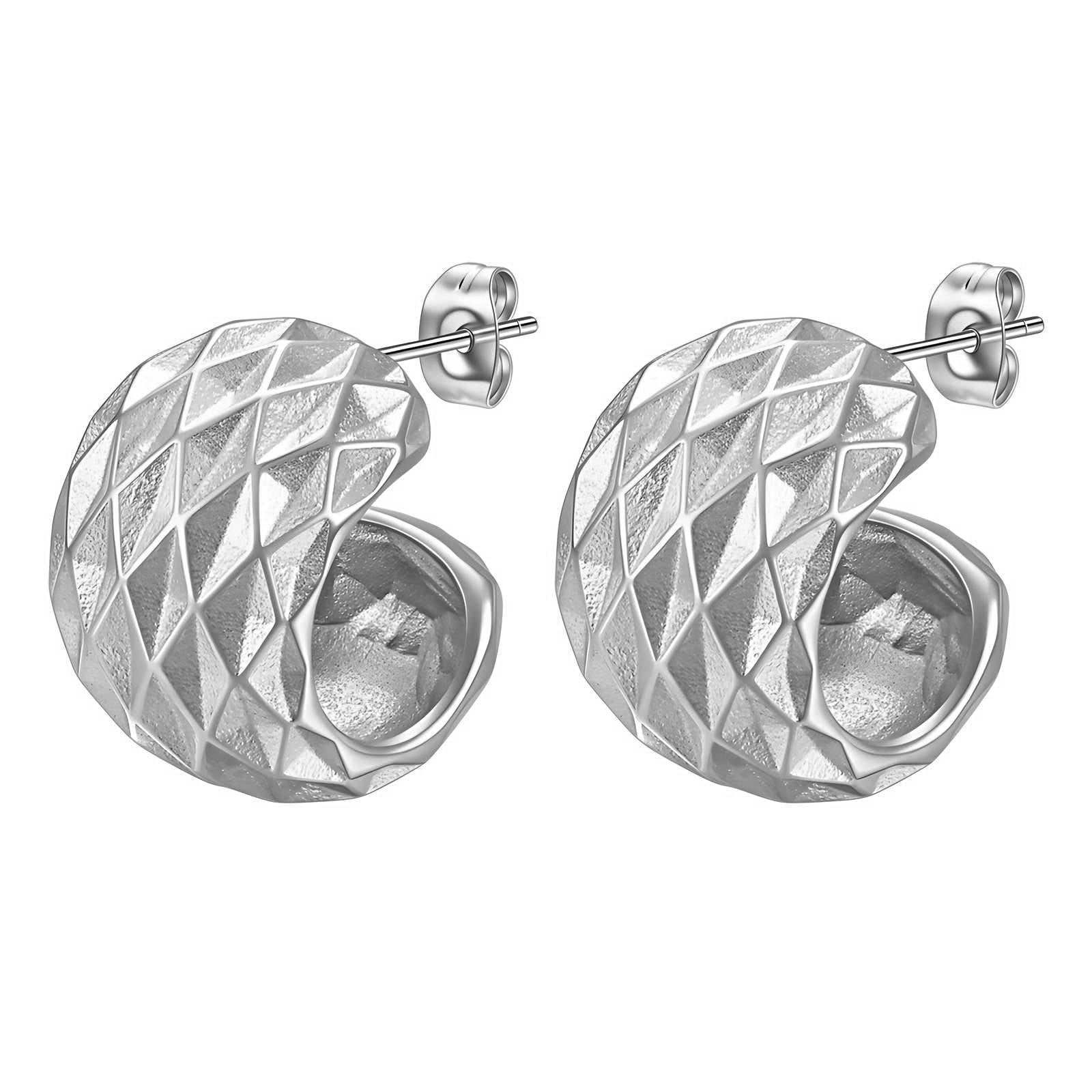 Earrings, Stainless Steel