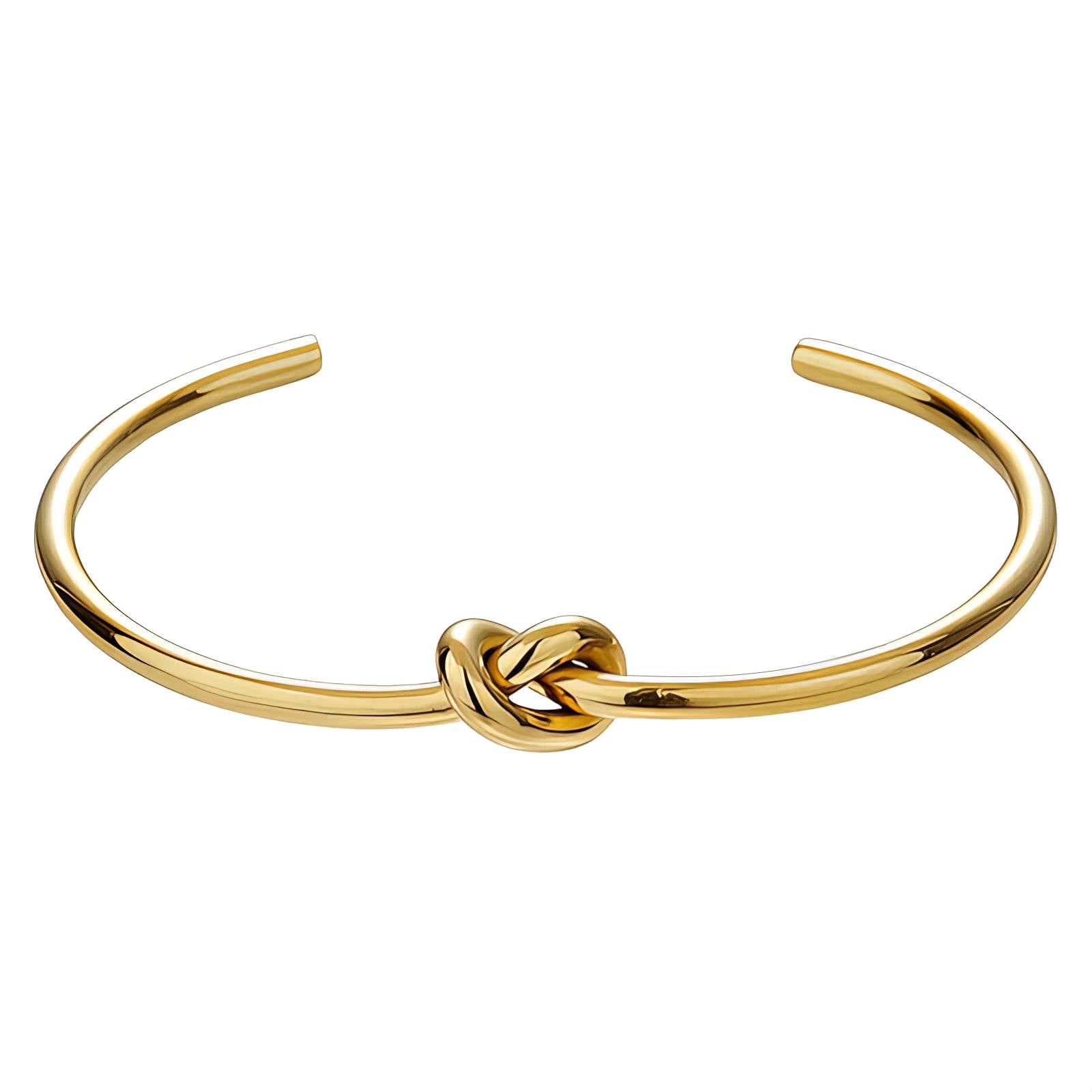 Bracelet, 18K Gold Plated Steel