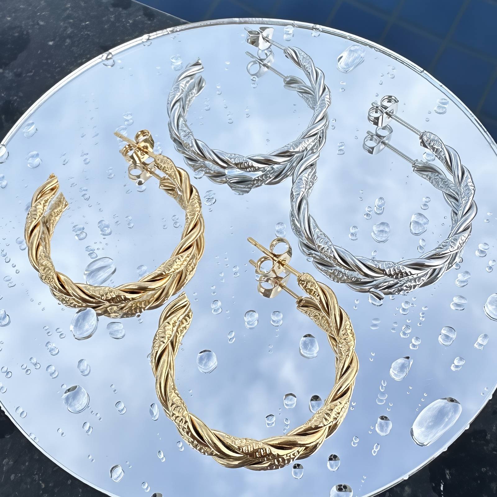 Earrings, Stainless Steel
