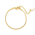 Bracelet, 18K Gold Plated Steel