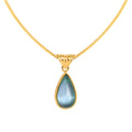 Necklace, 18K Gold Plated Steel