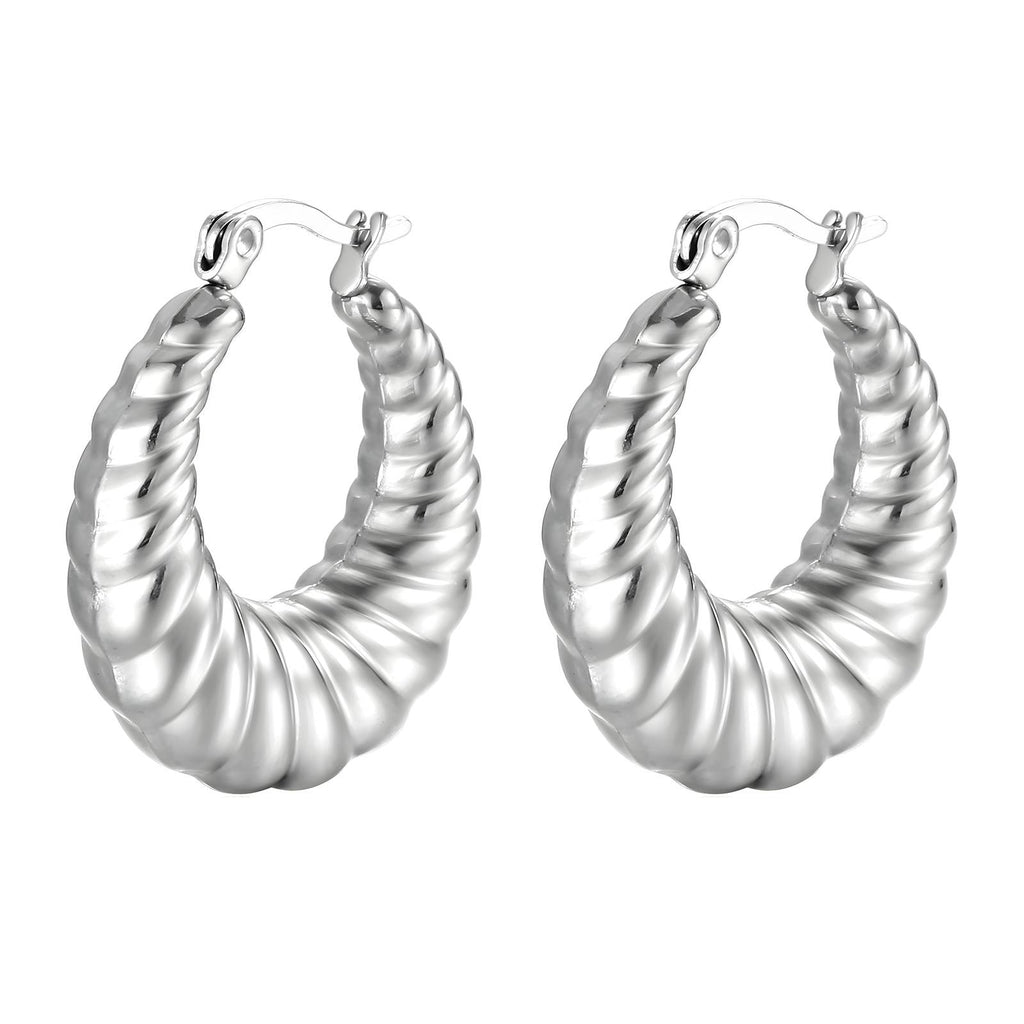 Earrings, Stainless Steel