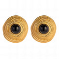 Earrings, 18K Gold Plated Steel