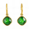 Earrings, 18K Gold Plated Steel
