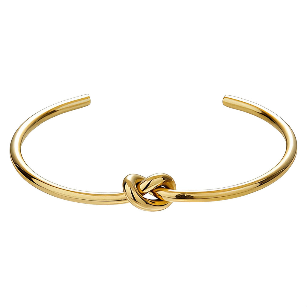 Bracelet, 18K Gold Plated Steel