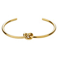 Bracelet, 18K Gold Plated Steel